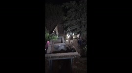 Rampaging leopard caught in village in India