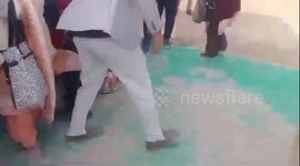 Worshippers injured in stampede at religious festival in India