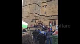 UK: A demonstration was held in Bristol, to support Palestine