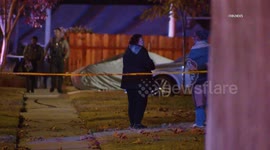 US, Los Angeles: Altadena Double Homicide Investigation With Sound On Tape