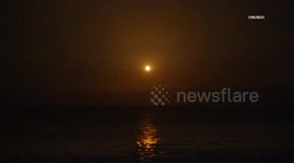 US, Los Angeles: Ventura SpaceX Bandwagon-2 Launch And Landing