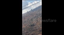 Palestine: Israeli settler militias storm the village of Burqa, east of Ramallah, and attack Palestinian farmers in the area