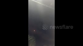Israel: Sirens sounded and several rockets fell in Tel Aviv this morning