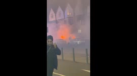 Fire at a supermarket in sparkhill Birmingham on the 23rd December 2024