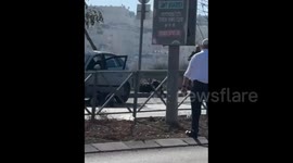 Israel: An attempted knife attack was carried out near the Hizma checkpoint in Jerusalem