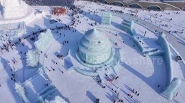 Snow-ice tourism heats up in China