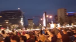 Belgrade: Protest Against Government Over Train Station Accident / 4