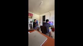 Brothers jump for joy as they both pass Bar Exam