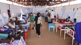 South Sudan: Displaced people in South Sudan receive vaccination against cholera
