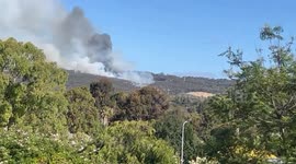 Australia: Bushfire Breaks Out In Onkaparinga Hills, Southern Adelaide