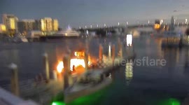 Florida boat explosion kills one and injures five
