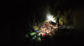 Italy: Gas Explosion Triggers House Collapse in Molazzana