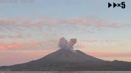 Japan: Sakurajima Eruption Sends Ash Plume 3,400 Meters High