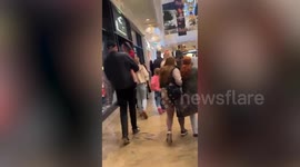 Tyson Fury shops with his wife and children and 'bumps into Molly Mae'