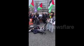 Germany: A theatrical scene in Berlin about the children of Gaza