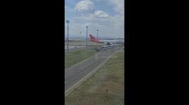 Tbilisi International Airport, Tbilisi, Georgia welcomes many guests on a given day