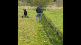 Man accidentally hits himself with golf ball in Cardrona, Scotland
