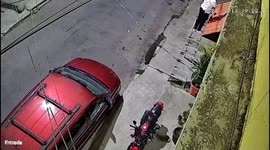 Person falls off ladder in Mexico City