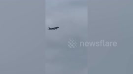 Azerbaijan Airlines jet crash lands and bursts into flames in Kazakhstan