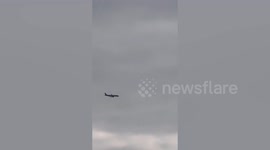 Azerbaijan Airlines plane flies erratically before crashing in Kazakhstan