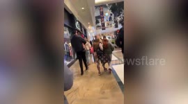 Tyson Fury shops with his wife and children and 'bumps into Molly Mae'