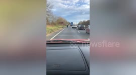Mobility scooter driver gives police the slip after 8mph dual carriageway chase