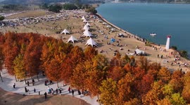 China: Citizens Camping in Nanning