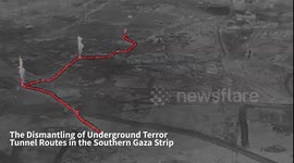 Gaza Strip: Troops of the Southern Brigade of the Gaza Division Dismantled Two Tunnels in the Southern and Central Gaza Strip