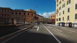 Italy: Lungotevere in Sassia underpass in Rome