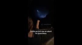 Apparent UFO Sighting in Essex, California