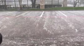 US: Hail Pelts North Texas Day After Christmas