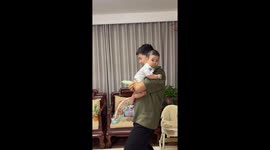 Laugh out loud: Baby in China inflates balloon in unusual way