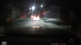 Caught on camera: Chinese driver witnesses dramatic police arrest in Guangdong