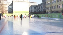 Students in NE China embrace joy of winter sports in schools