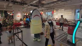 China: IKEA Home Mall in Shanghai Christmas Buffet