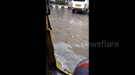 India: Heavy Rain Causes Waterlogging In Delhi