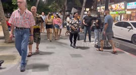 Police round up and arrest 20 foreign prostitutes in 'Sin City' Pattaya