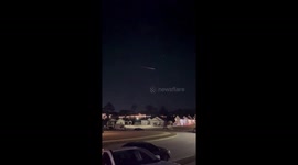 Satellite fireball spotted over Mobile, Alabama