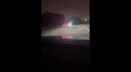 Car Covered In Christmas Lights