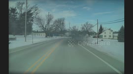 Dodge Pickup Truck Revs engine causing black smoke for the cars behind it