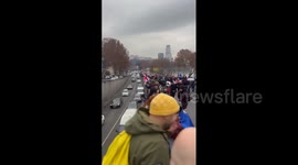 Georgia: Thousands Form Human Chains In Anti-Government Protests 2