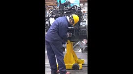 Made-in-China speed! Tractor leaves production line every 3 mins