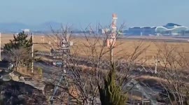Plane crashes into wall before exploding in South Korea