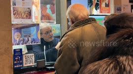Michele Placido pays tribute to the bravest exhibitor of 2024 at the Cinema delle Provincie in Rome.