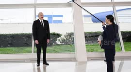 Azerbaijan's president says plane was hit over Russia in unintentional incident
