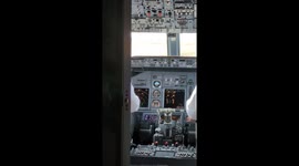 Ever wonder what it would look like taking off with the cockpit door open?