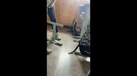 Chinese student transforms classroom chairs into a bed