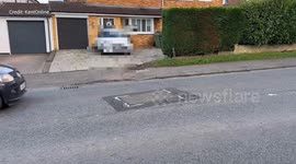 Loud clatter of vehicles over loose manhole cover keeping residents up at night
