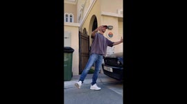 Real-Life Mannequin Interacts With A Car