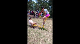 Park Seesaw Faceplant Fail